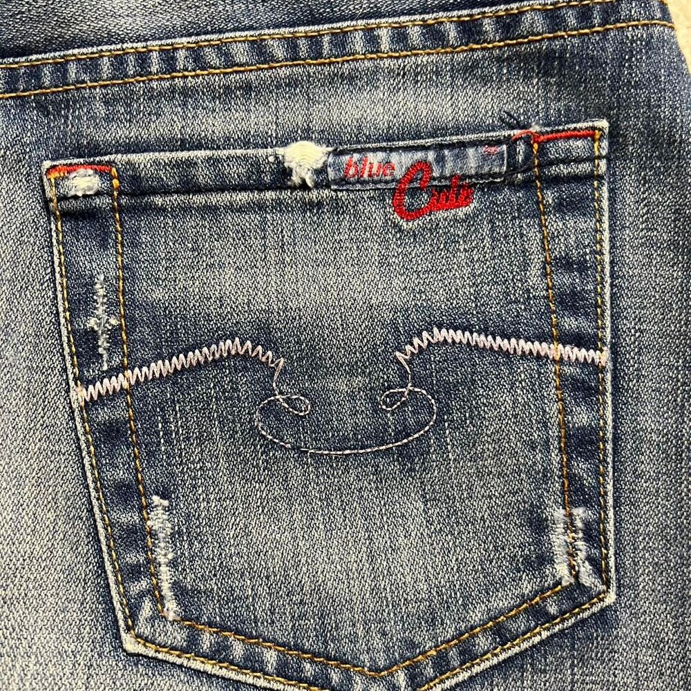 ICONIC Vintage Y2K Blue Cult Denim Mini Skirt - Picture 4 of 4